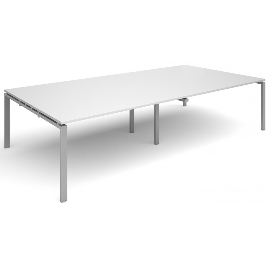 Adapt Rectangular Bench Style Boardroom Table